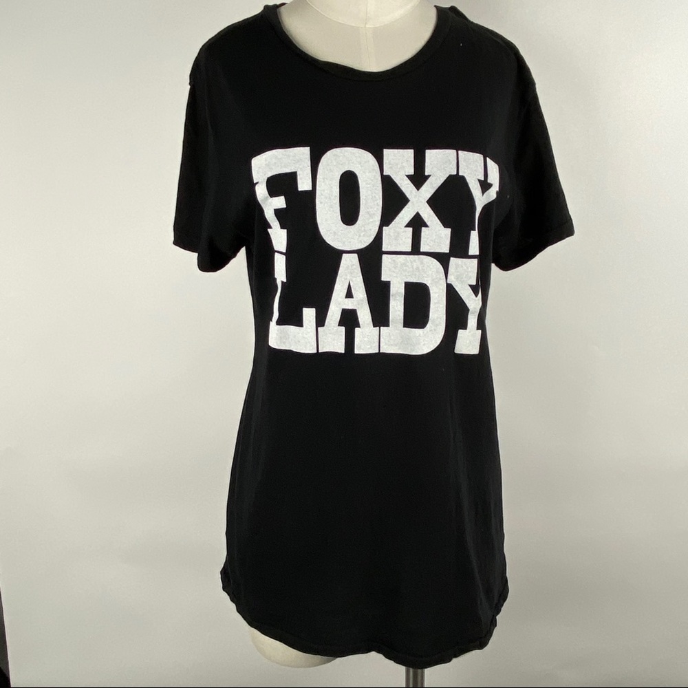 *SALE 4 for 30* Alternative “Foxy Lady” Oversized Boyfriend Short Sleeve Tee